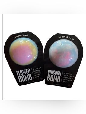 Da Bomb Bundle | Unicorn BOMB & Flower BOMB | Bath Bomb Party Rainbow Primrose 2